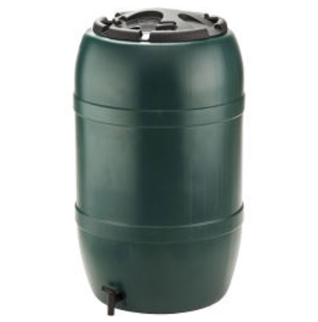 Ward Green 210L Water Butt with Lockable Lid & Tap (Made From Recycled Materials)