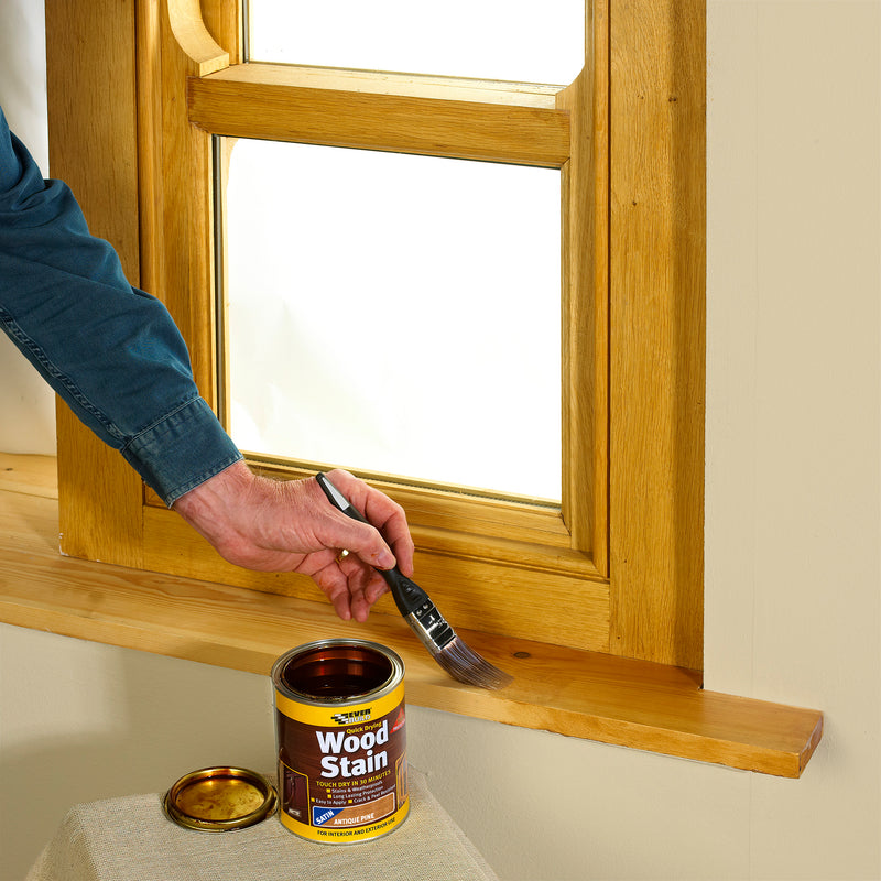 Everbuild Quick Drying 5 Year Wood Stain 250ml & 750ml & 2.5L